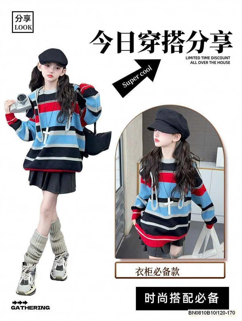 ÁO HOODIE LEN SẮC MÀU CÓ MŨ