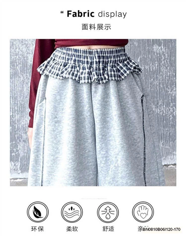 QUẦN NỈ PHỐI BÈO CARO