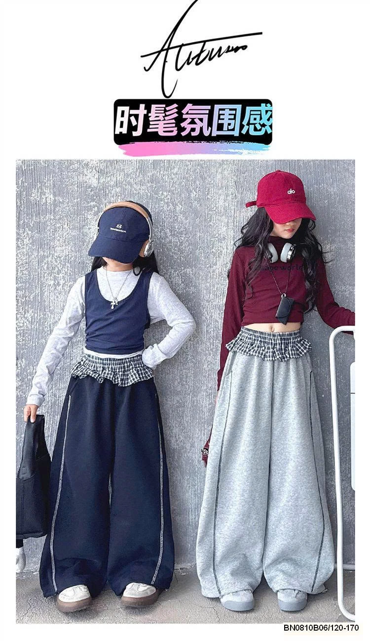 QUẦN NỈ PHỐI BÈO CARO