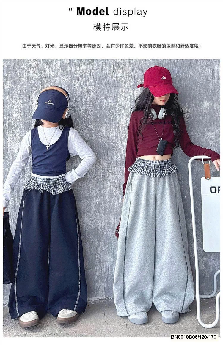 QUẦN NỈ PHỐI BÈO CARO