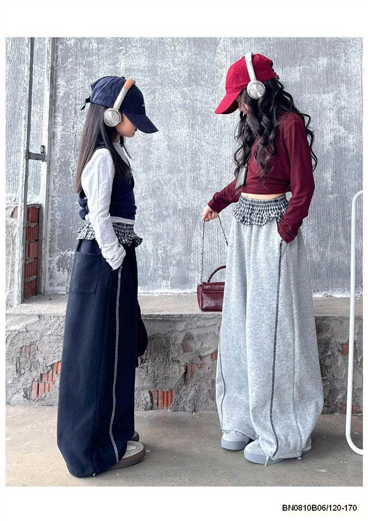 QUẦN NỈ PHỐI BÈO CARO