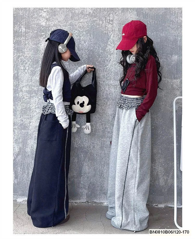 QUẦN NỈ PHỐI BÈO CARO