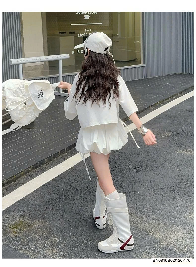 SET ÁO TRẮNG MIX CV BÍ BG