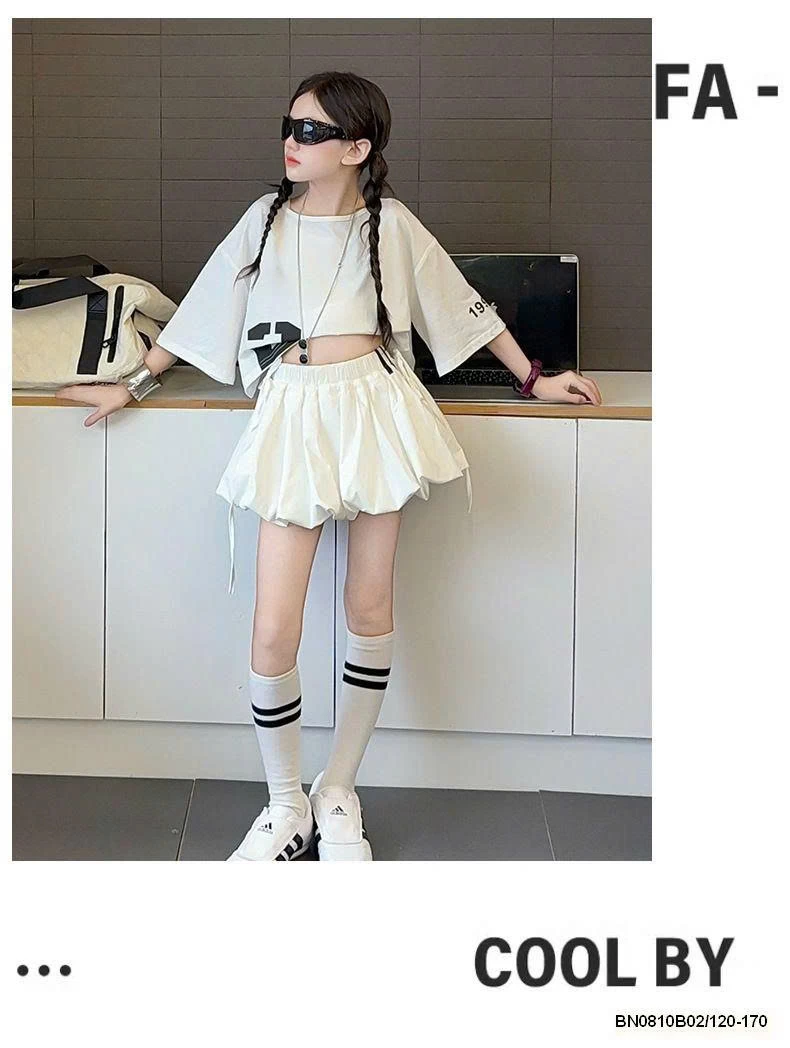 SET ÁO TRẮNG MIX CV BÍ BG