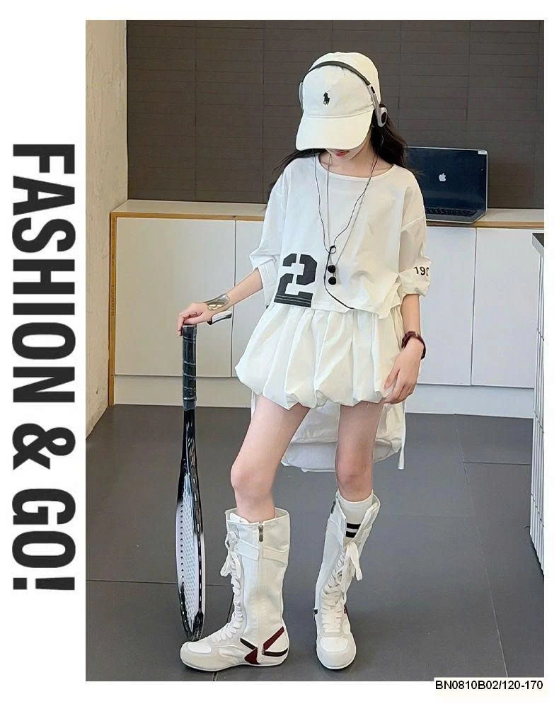 SET ÁO TRẮNG MIX CV BÍ BG