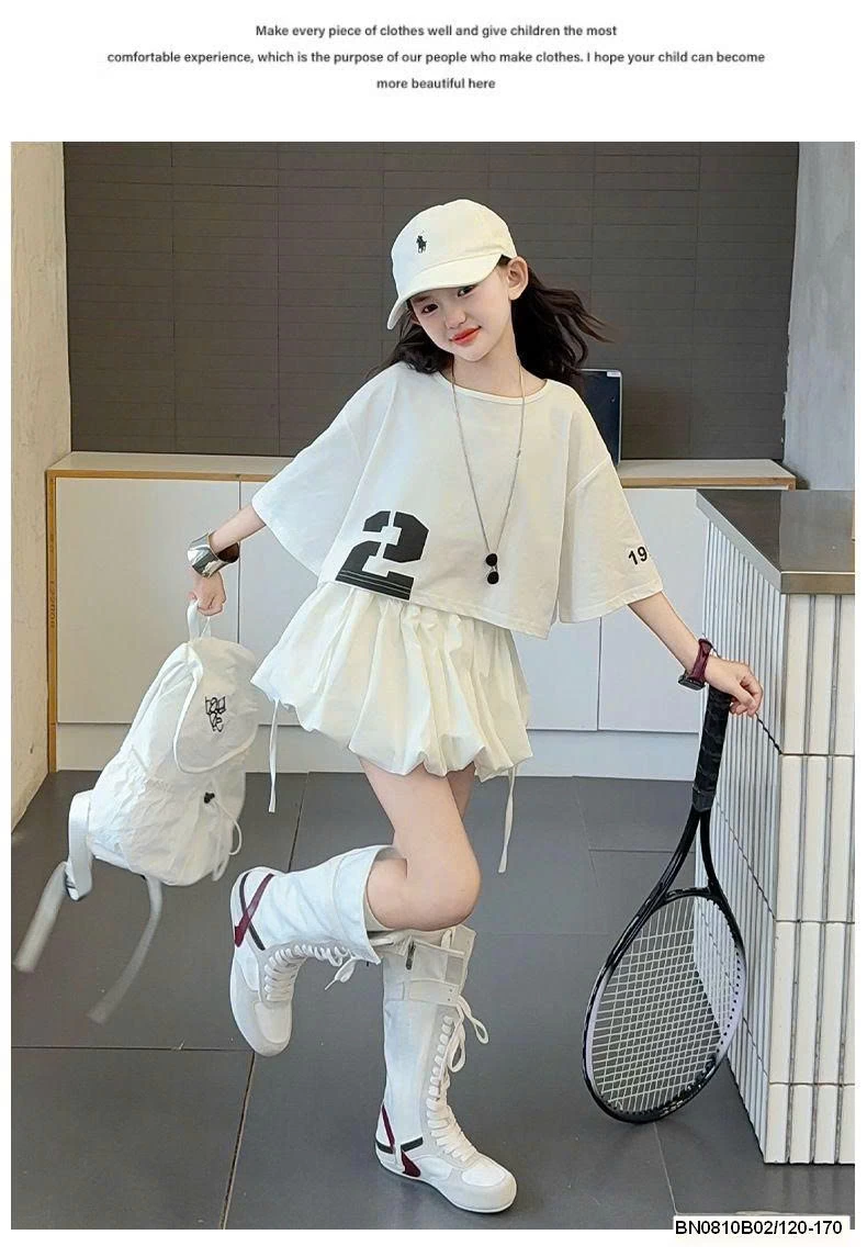 SET ÁO TRẮNG MIX CV BÍ BG