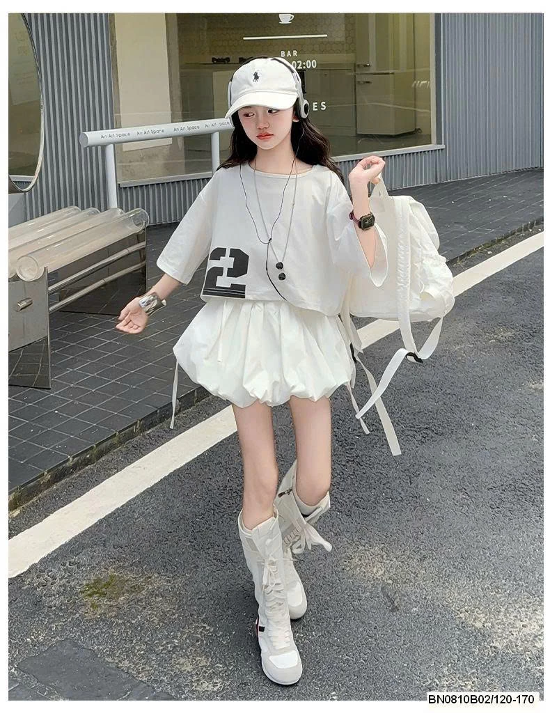 SET ÁO TRẮNG MIX CV BÍ BG