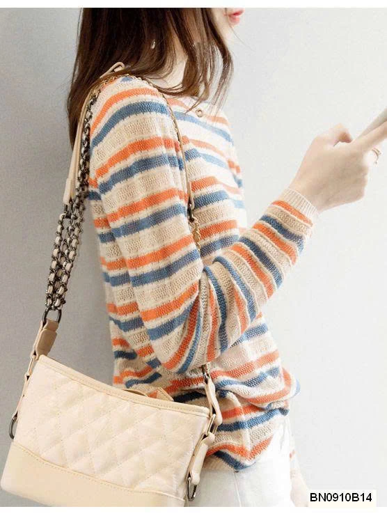 ÁO LƯỚI KẺ NGANG