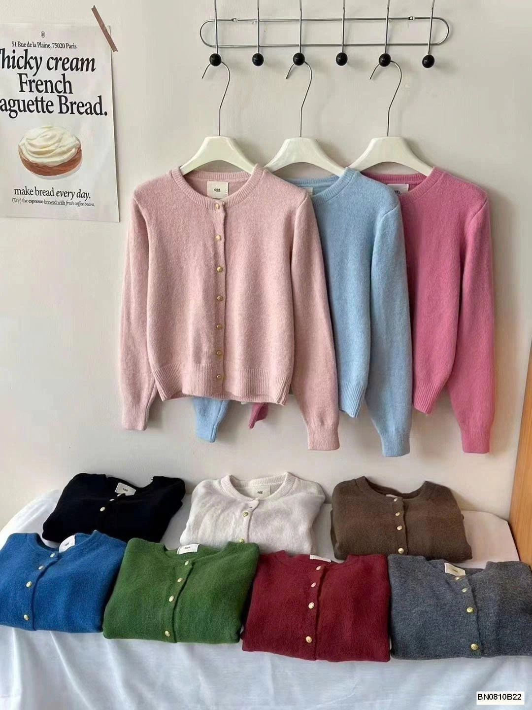 ÁO KHOÁC TRƠN MÀU NỮ