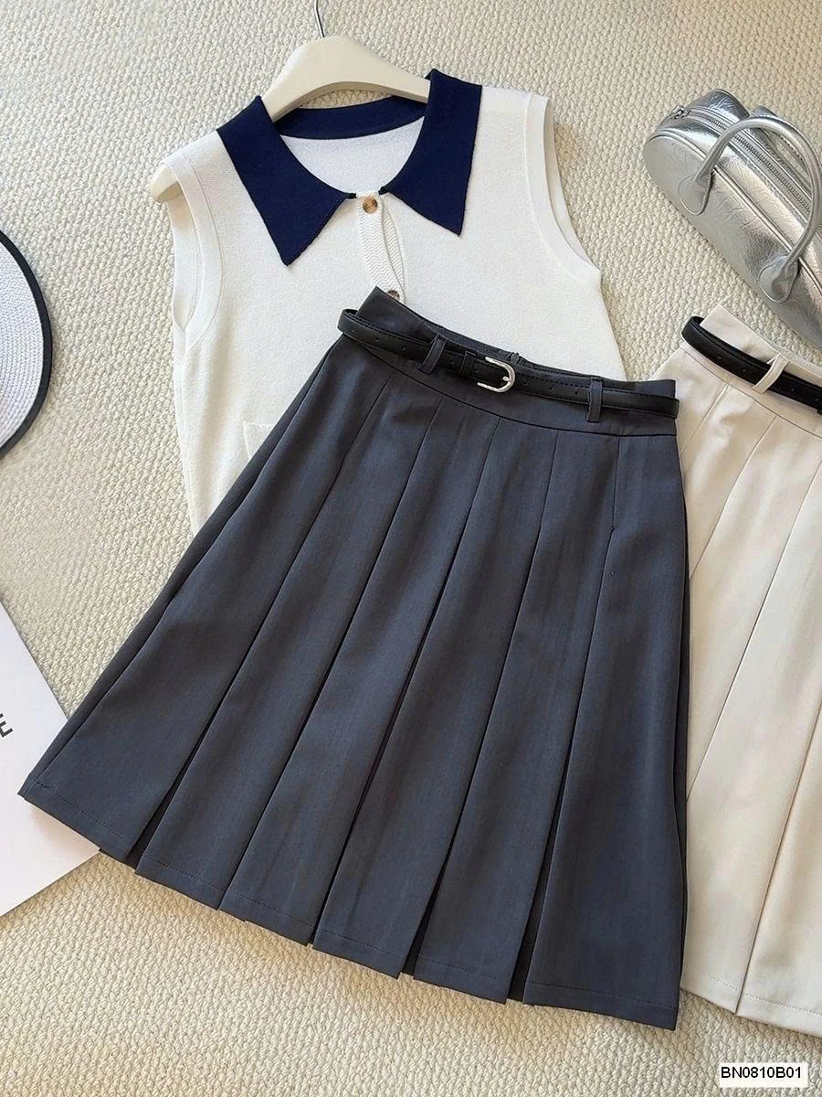 CHÂN VÁY XẾP LY ANNA