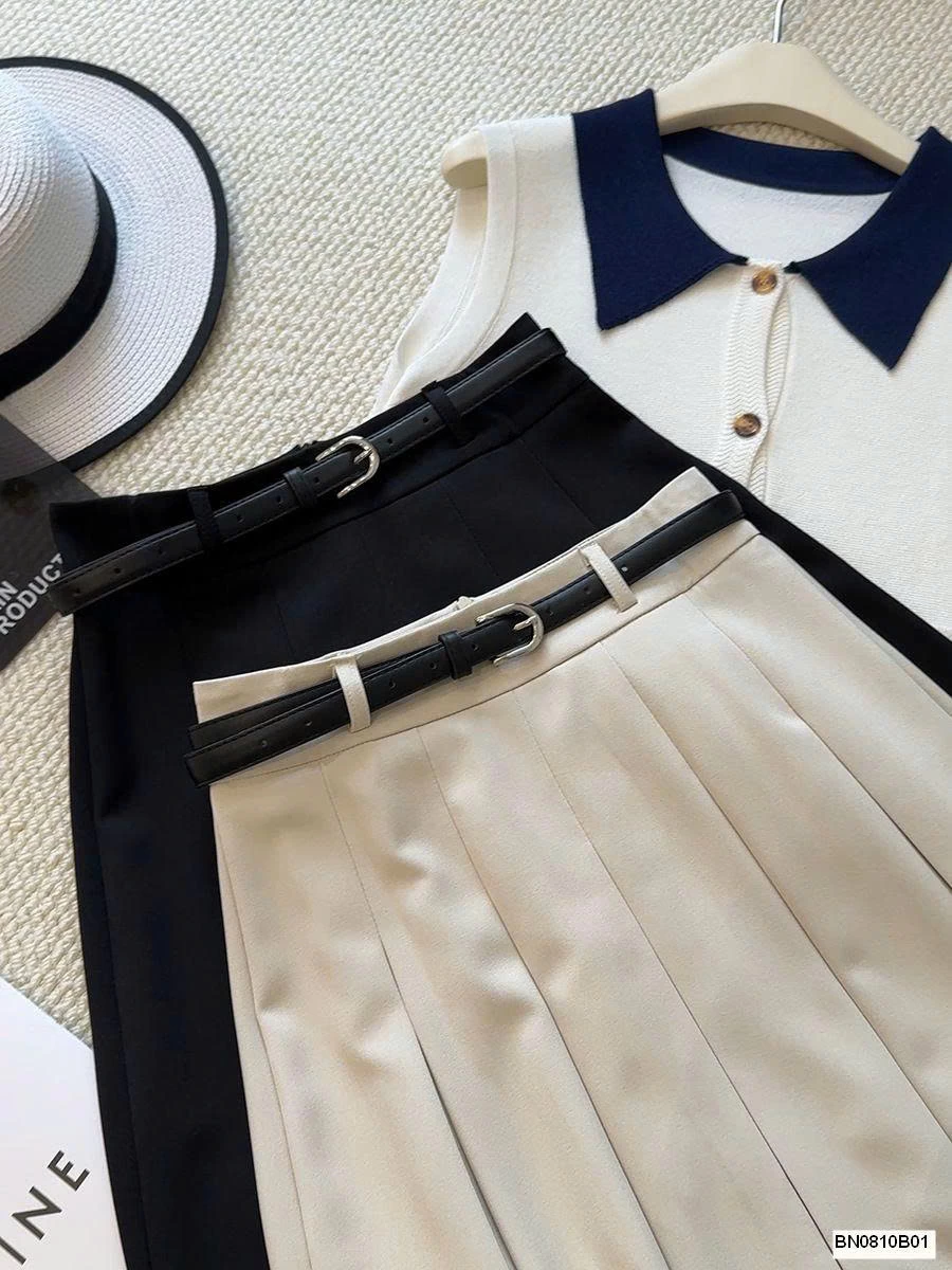 CHÂN VÁY XẾP LY ANNA