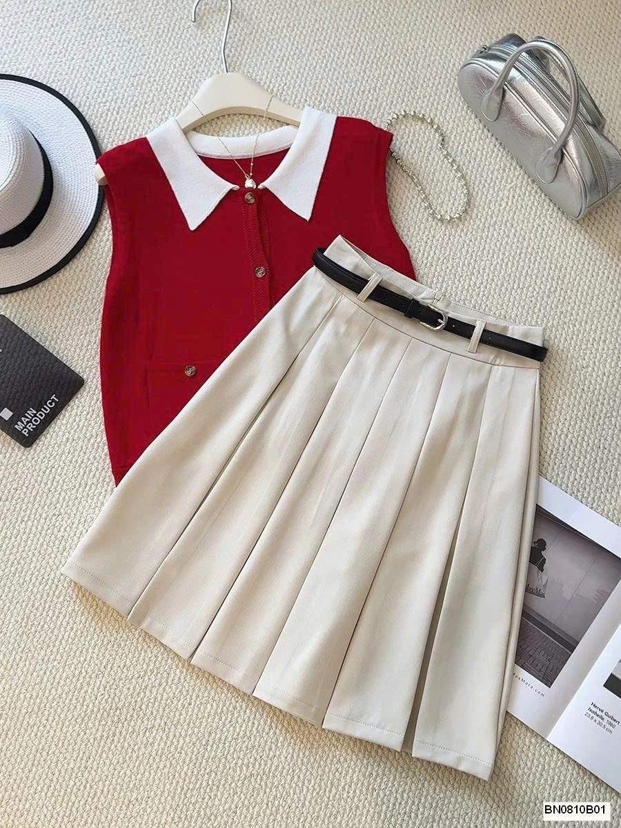 CHÂN VÁY XẾP LY ANNA