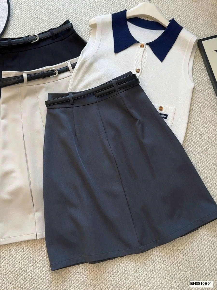 CHÂN VÁY XẾP LY ANNA