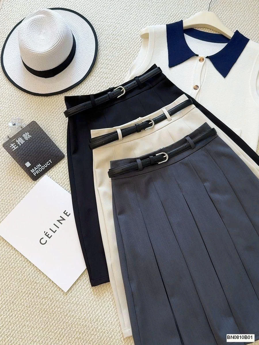 CHÂN VÁY XẾP LY ANNA