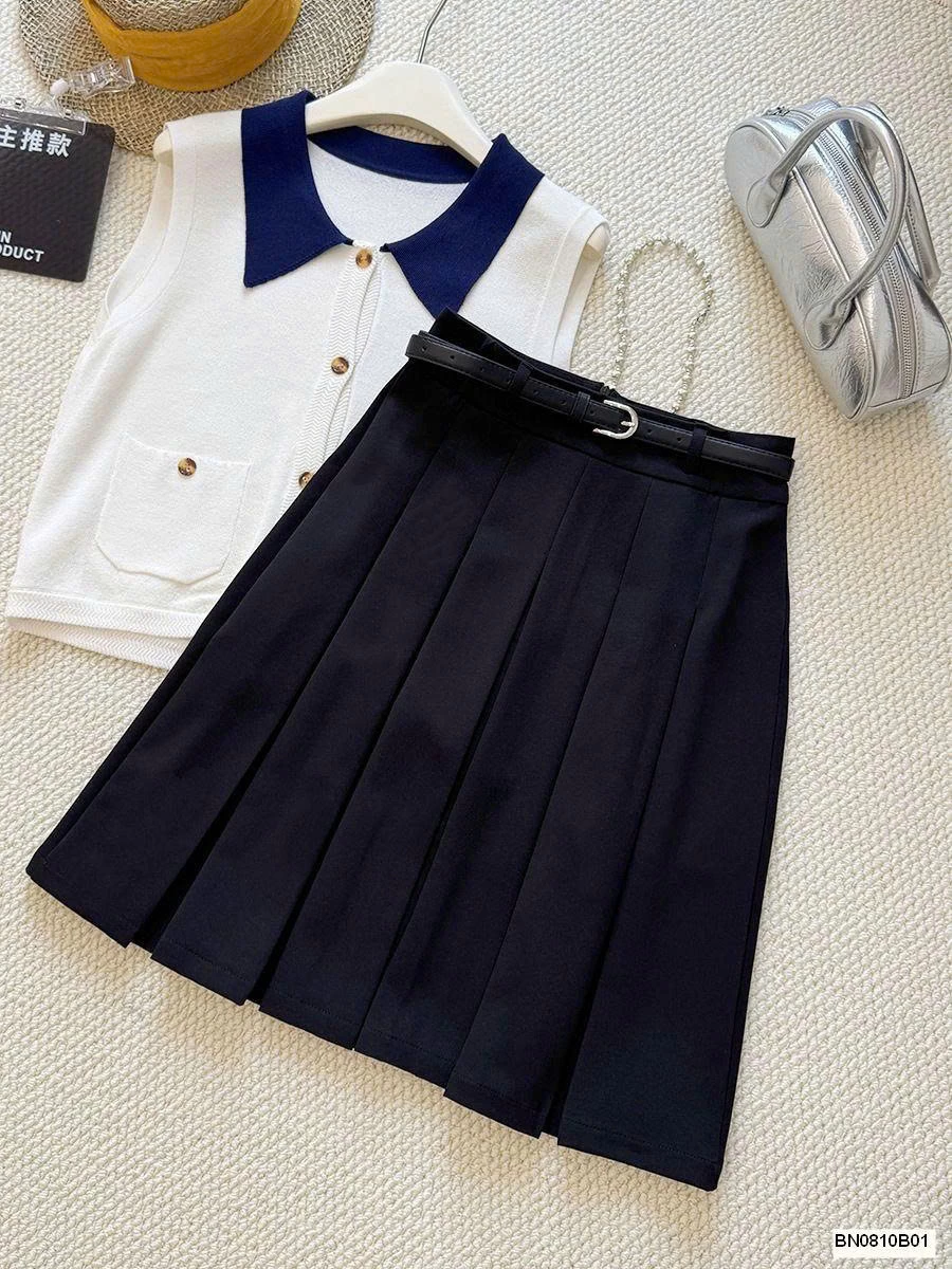 CHÂN VÁY XẾP LY ANNA