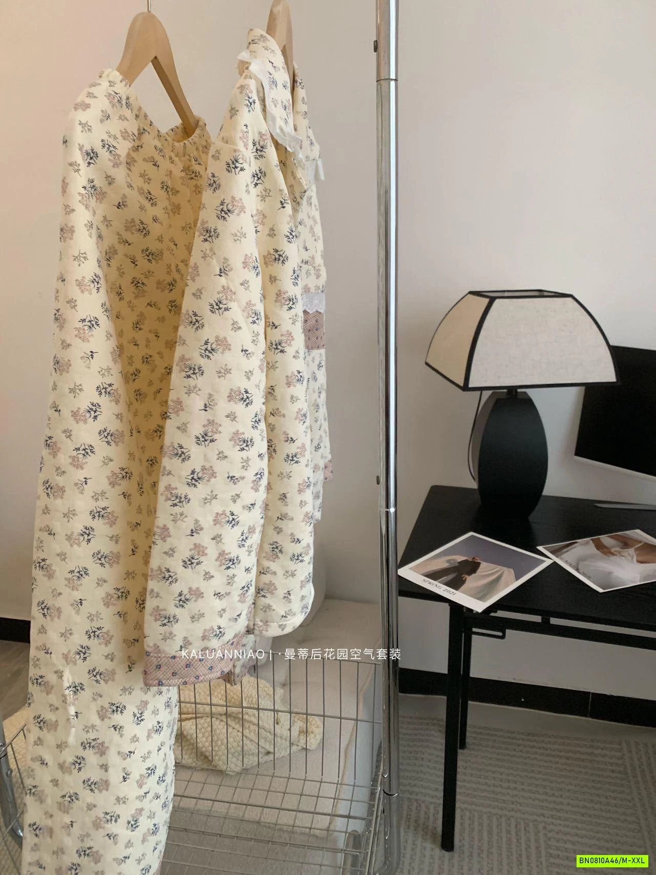 PIJAMA HOA NHÍ NỈ BÔNG