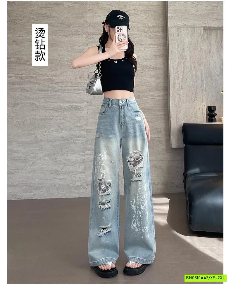 JEANS SUÔNG RÁCH