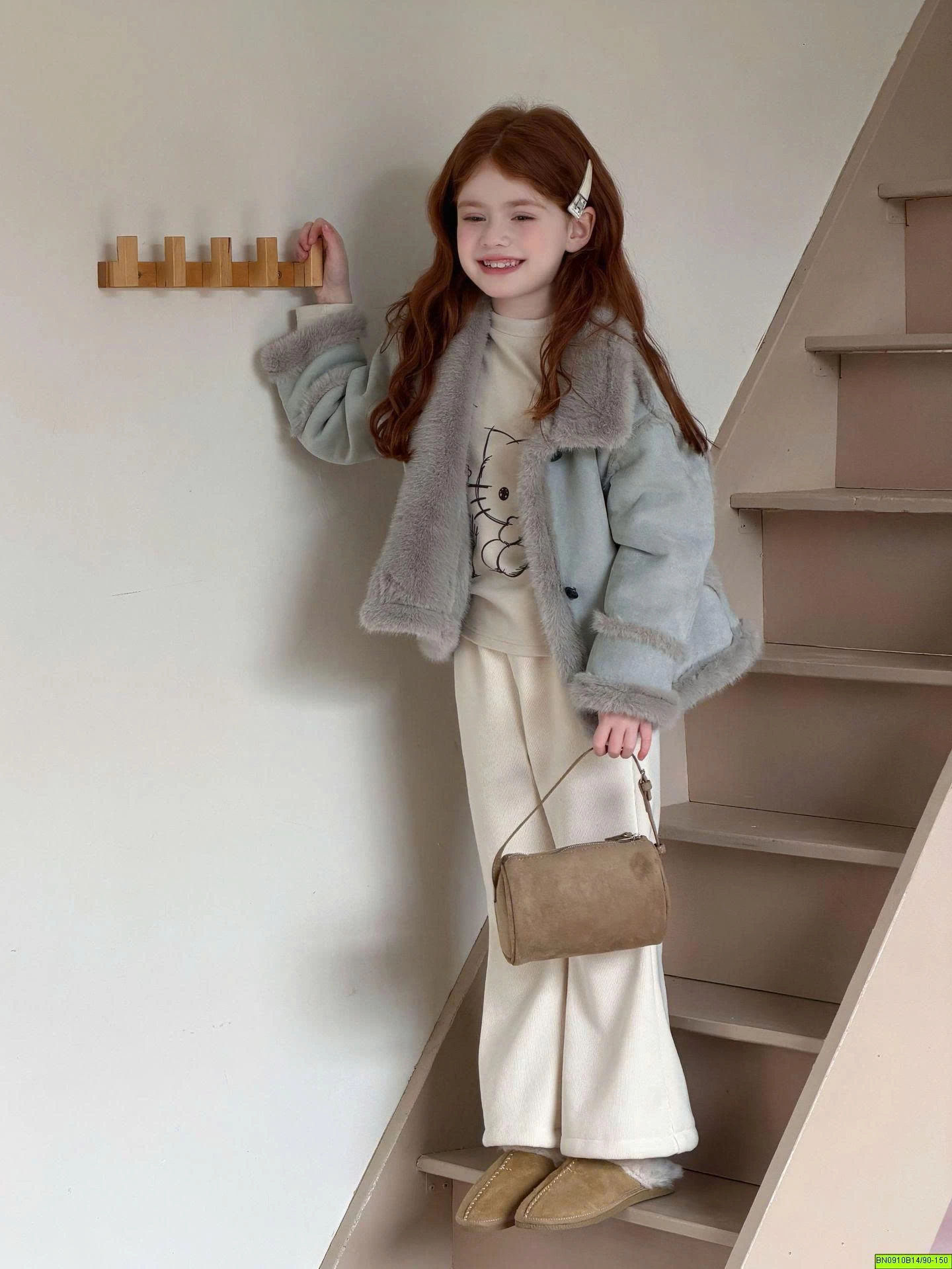 ÁO KHOÁC DA LỘN LÓT LÔNG CỪU LANMOMO