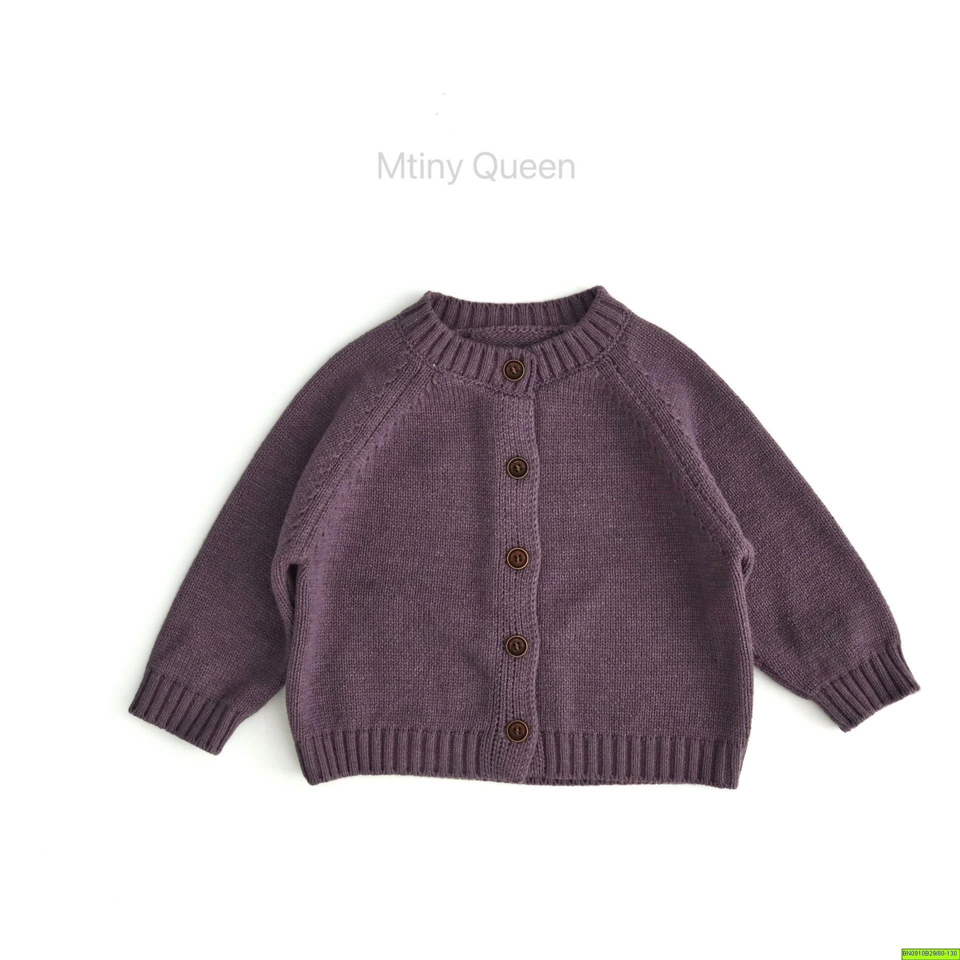 CARDIGAN LEN TRƠN MÀU   MTINY QUEEN
