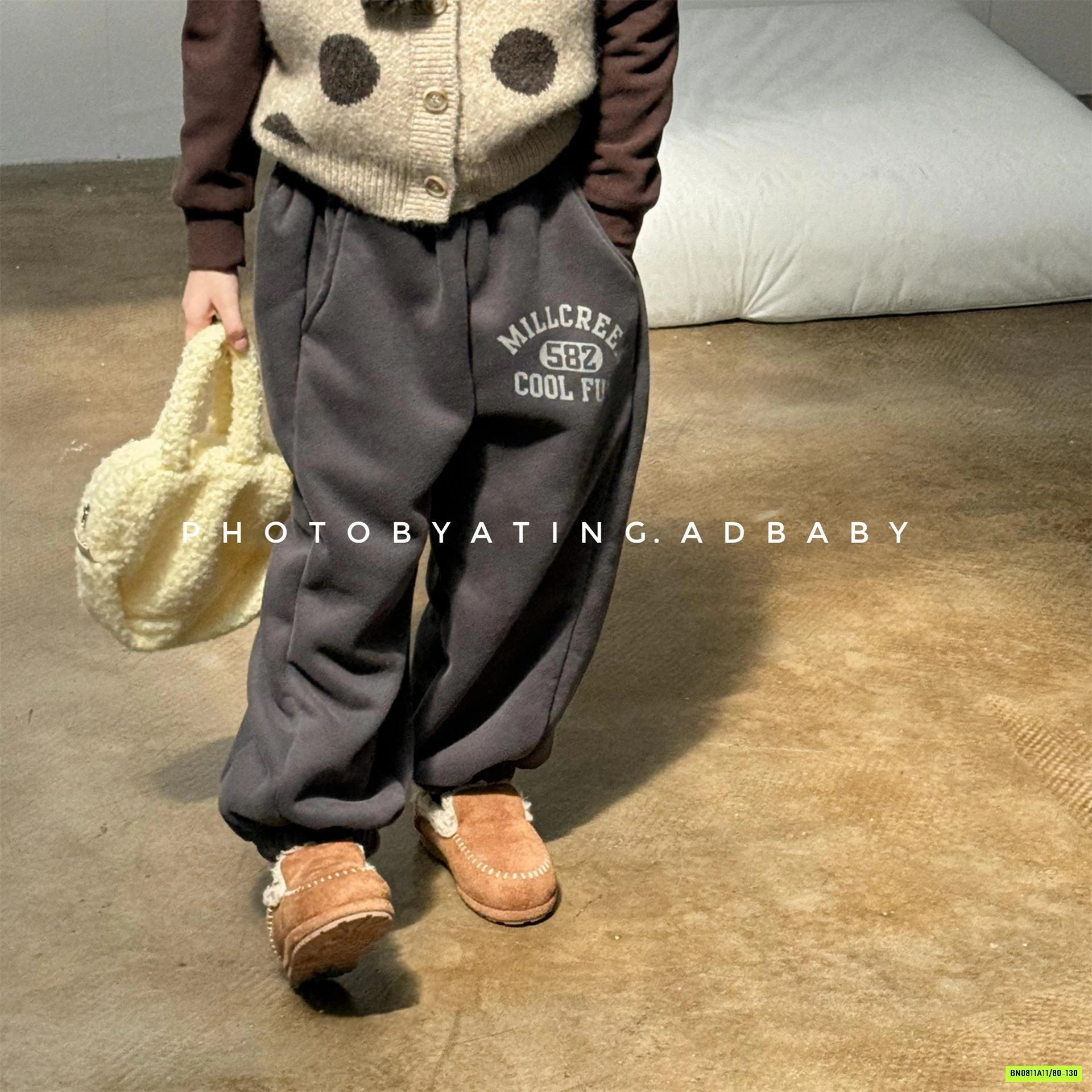 QUẦN NỈ LÓT LÔNG CỪU ADBABY