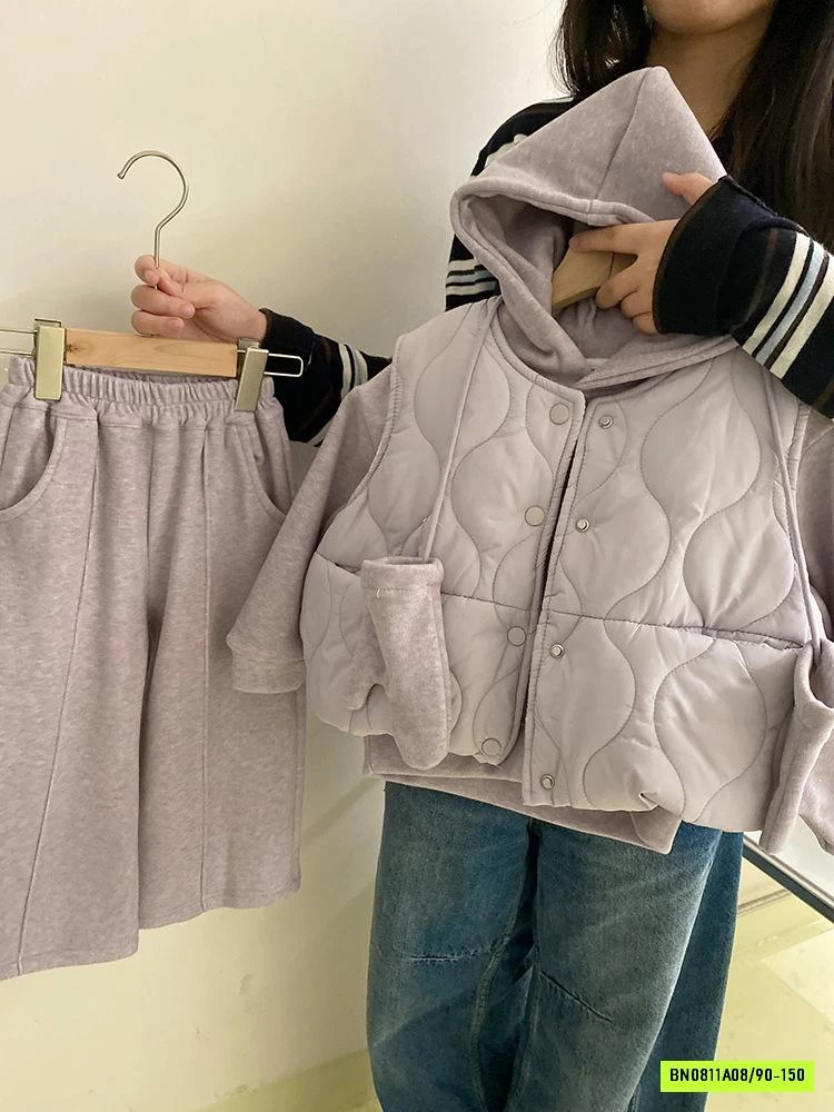 SÉT NỈ 4 CHI TIẾT LÓT LÔNG