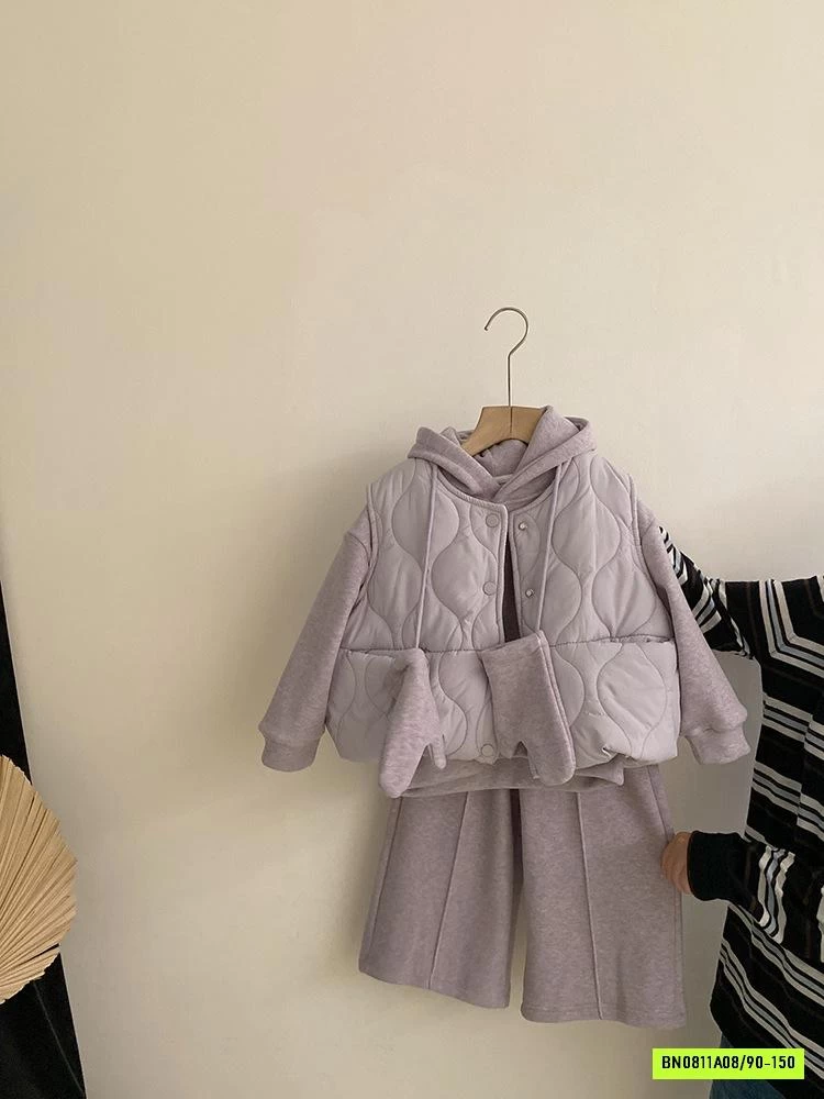 SÉT NỈ 4 CHI TIẾT LÓT LÔNG