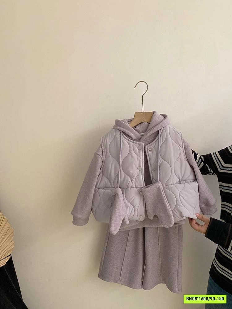 SÉT NỈ 4 CHI TIẾT LÓT LÔNG