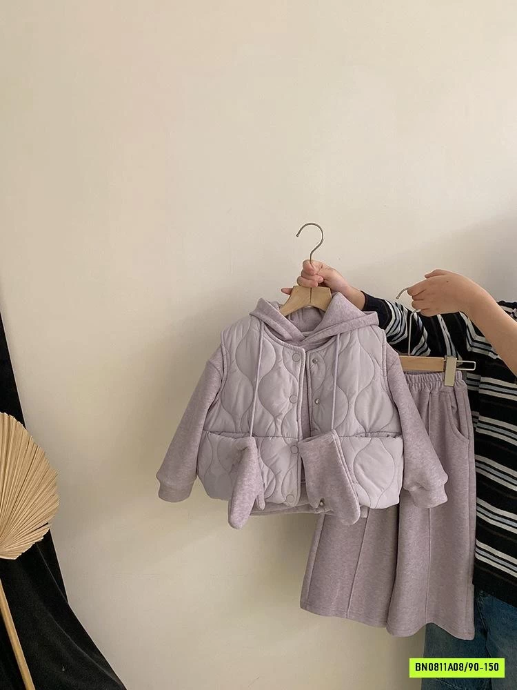 SÉT NỈ 4 CHI TIẾT LÓT LÔNG