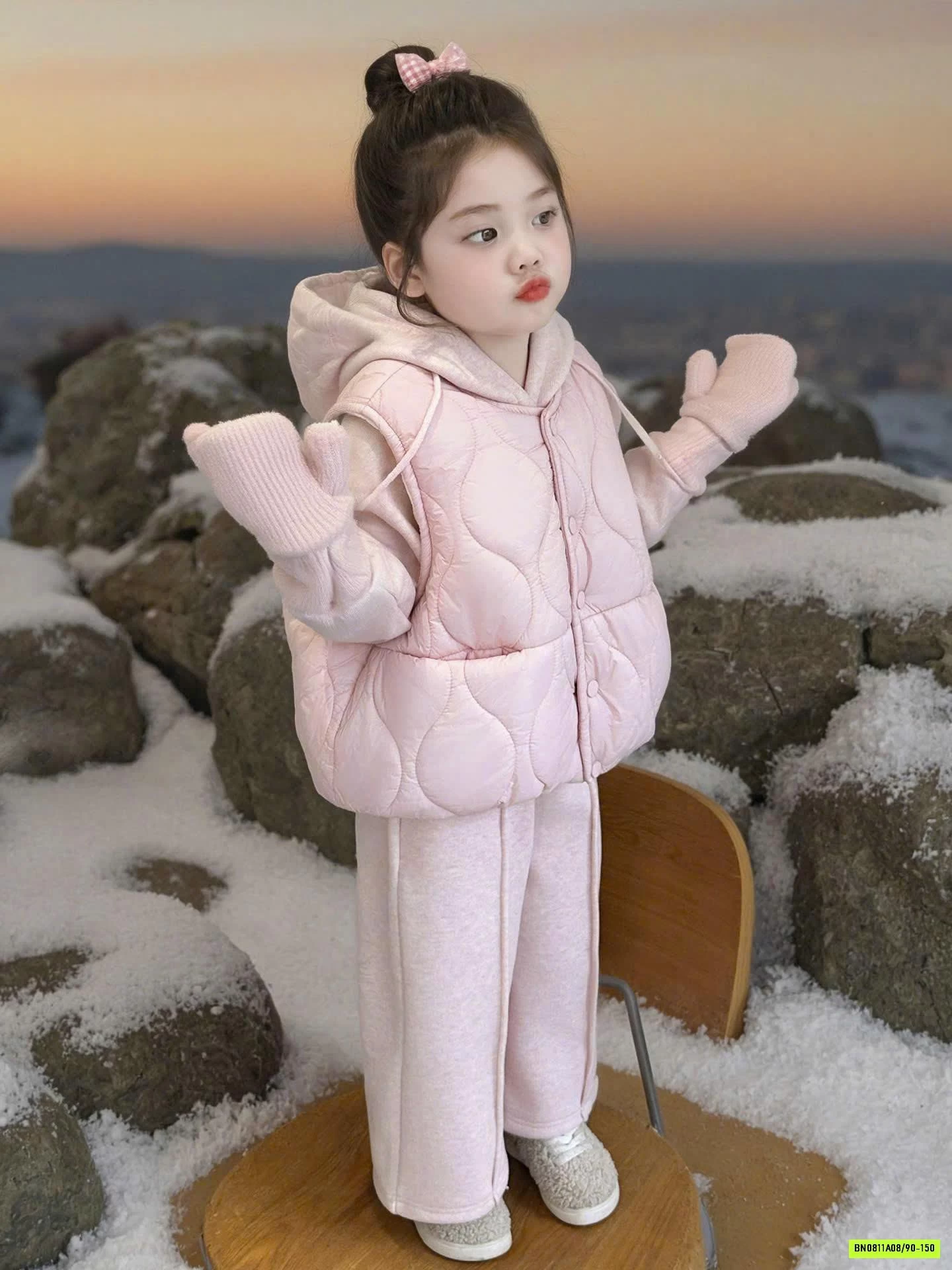 SÉT NỈ 4 CHI TIẾT LÓT LÔNG