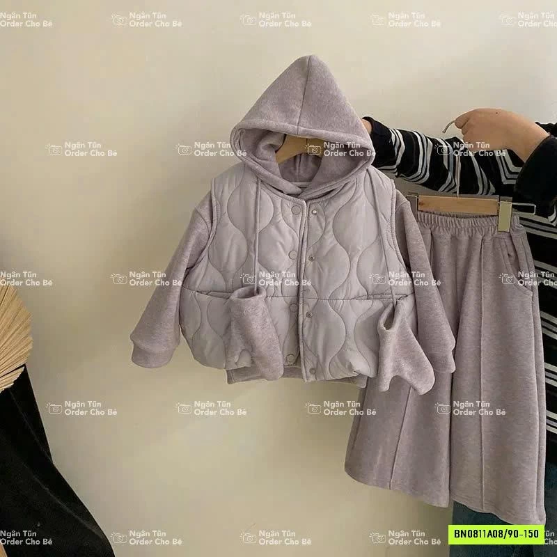 SÉT NỈ 4 CHI TIẾT LÓT LÔNG