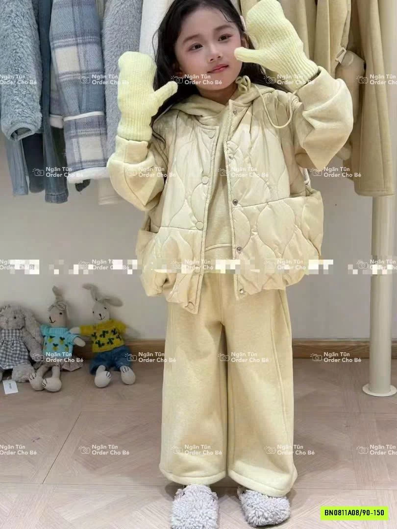 SÉT NỈ 4 CHI TIẾT LÓT LÔNG