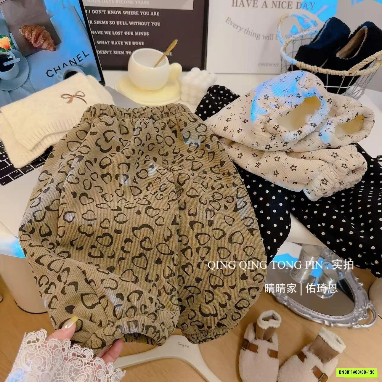 QUẦN BOOM LÓT NHUNG