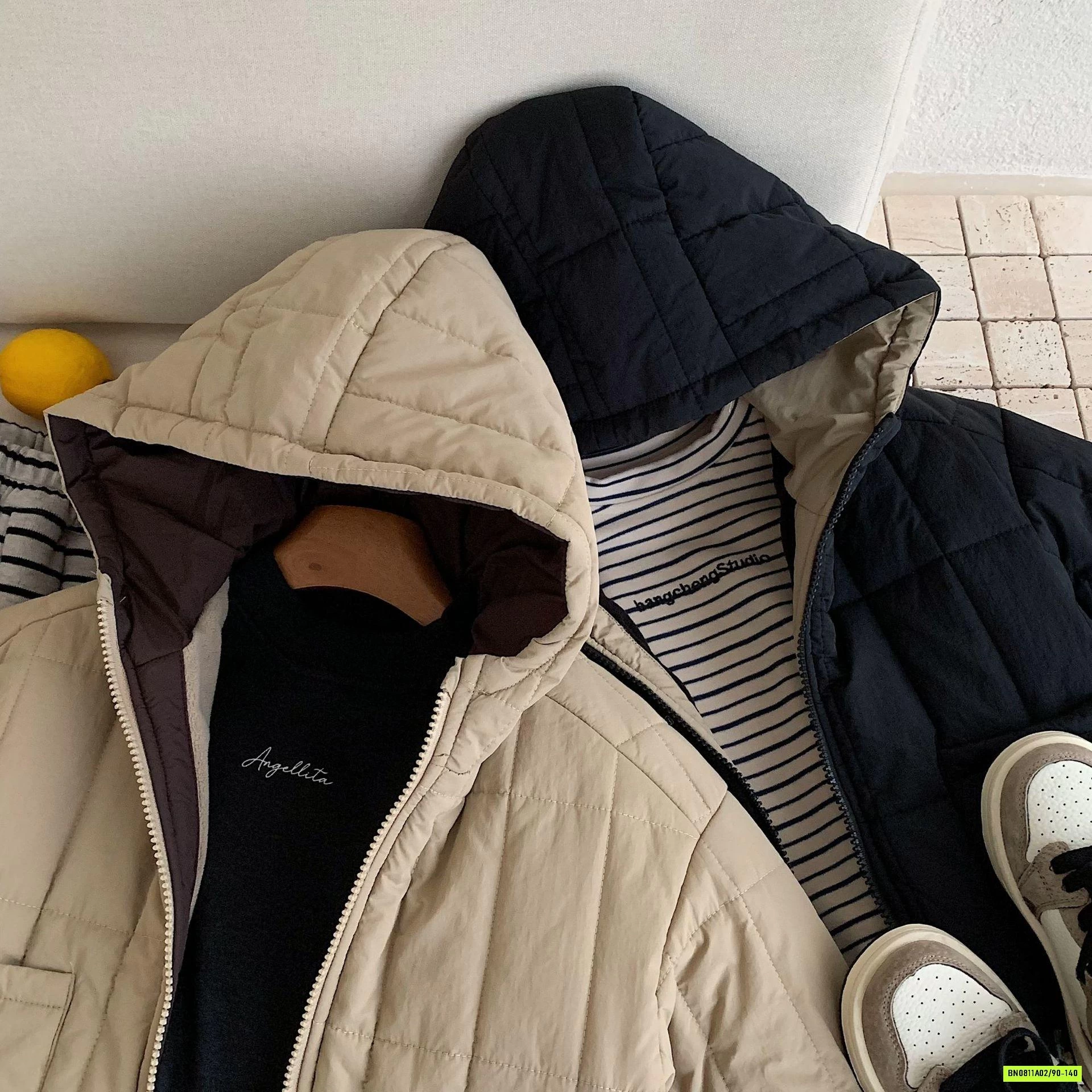 KHOÁC PHAO TRẦN TRÁM LÓT LÔNG