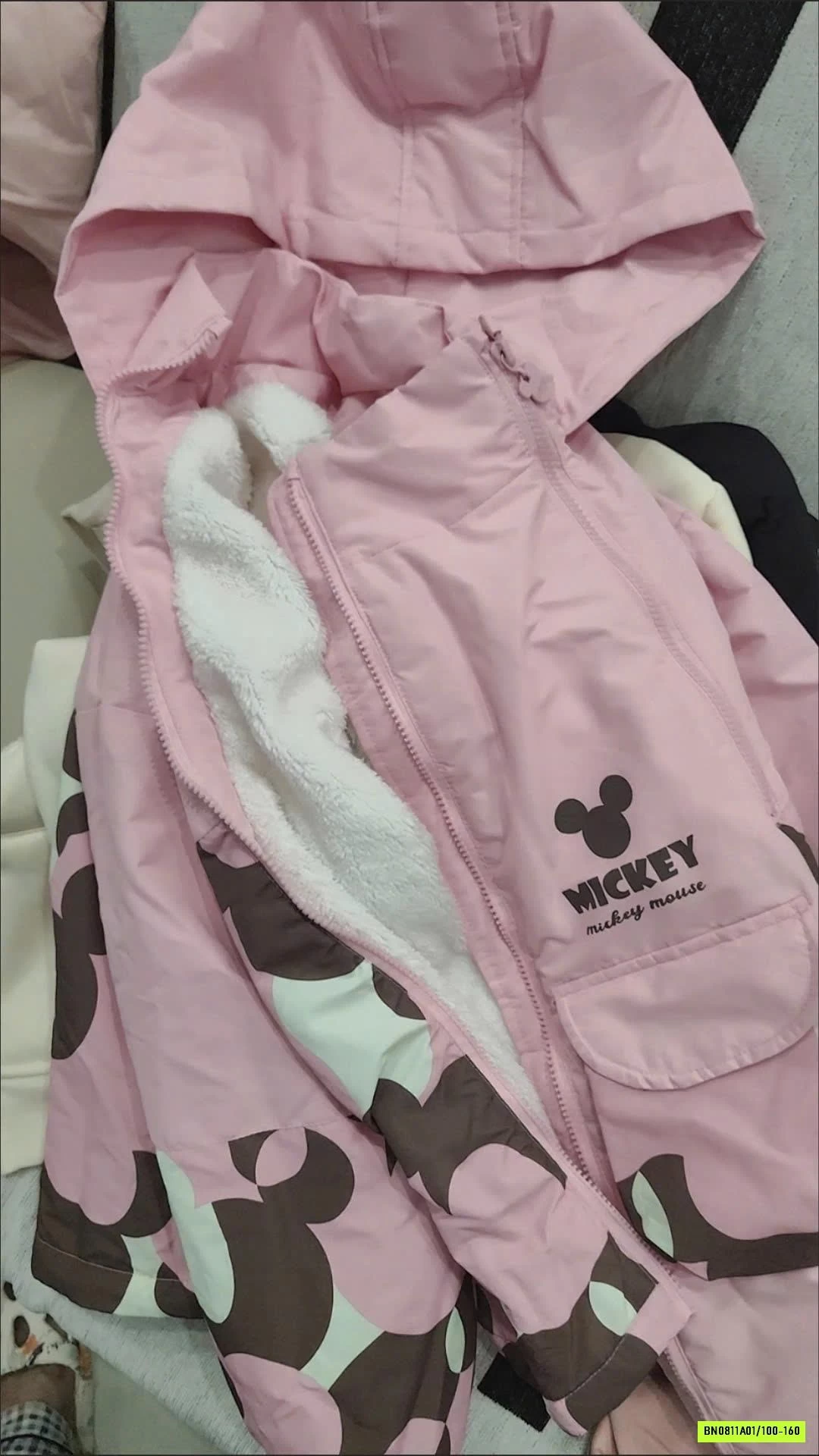 KHOÁC GIÓ LÓT LÔNG DISNEY