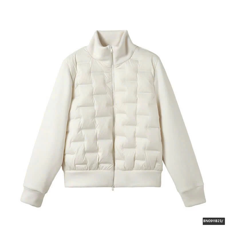 ÁO KHOÁC LÔNG VŨ PHỐI NỈ LÔNG CỪU