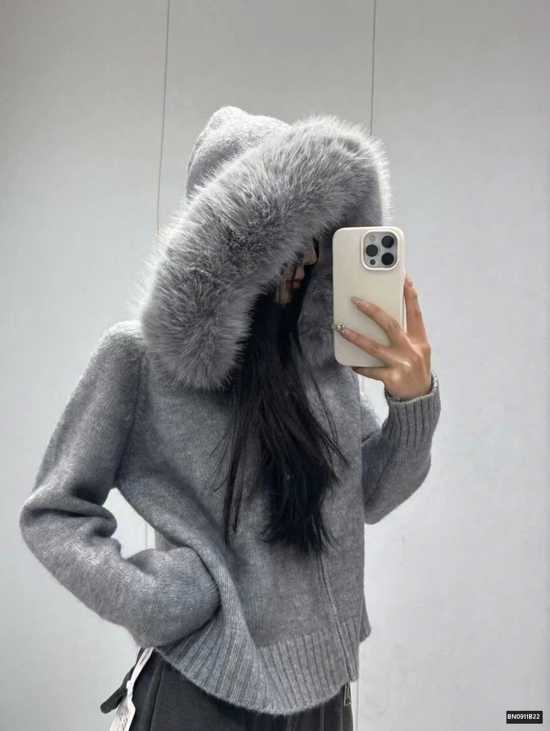 ÁO LEN MŨ LÔNG MẪU 2