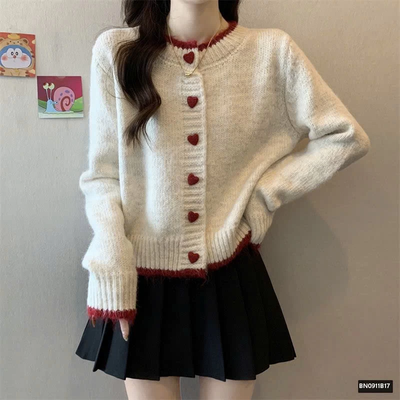 ÁO LEN CÚC TRÁI TIM