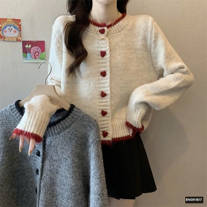 ÁO LEN CÚC TRÁI TIM