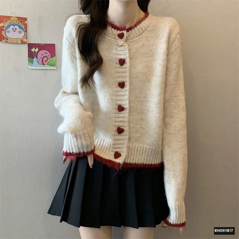 ÁO LEN CÚC TRÁI TIM