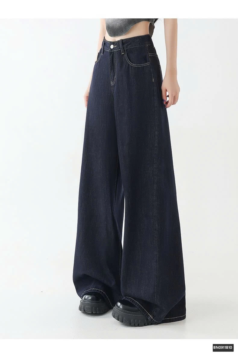 QUẦN JEAN XANH THAN DÁNG SUÔNG