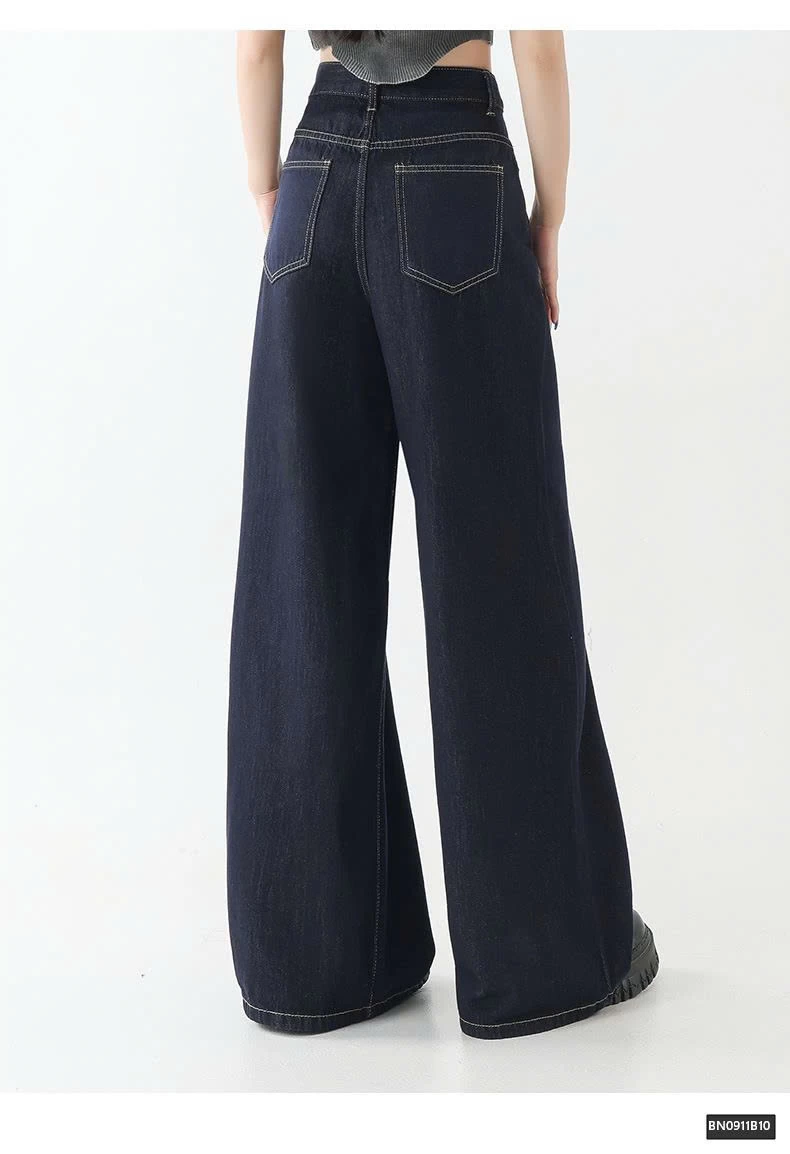 QUẦN JEAN XANH THAN DÁNG SUÔNG