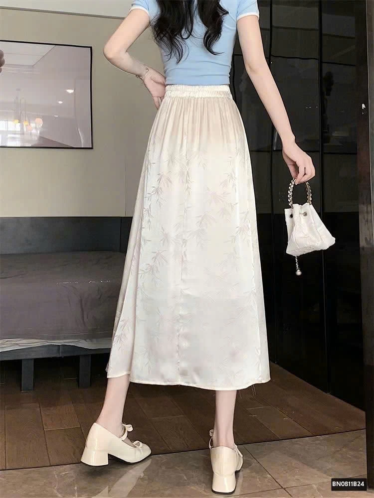 CHÂN VÁY DÁNG DÀI PHONG CÁCH TRUNG HOA