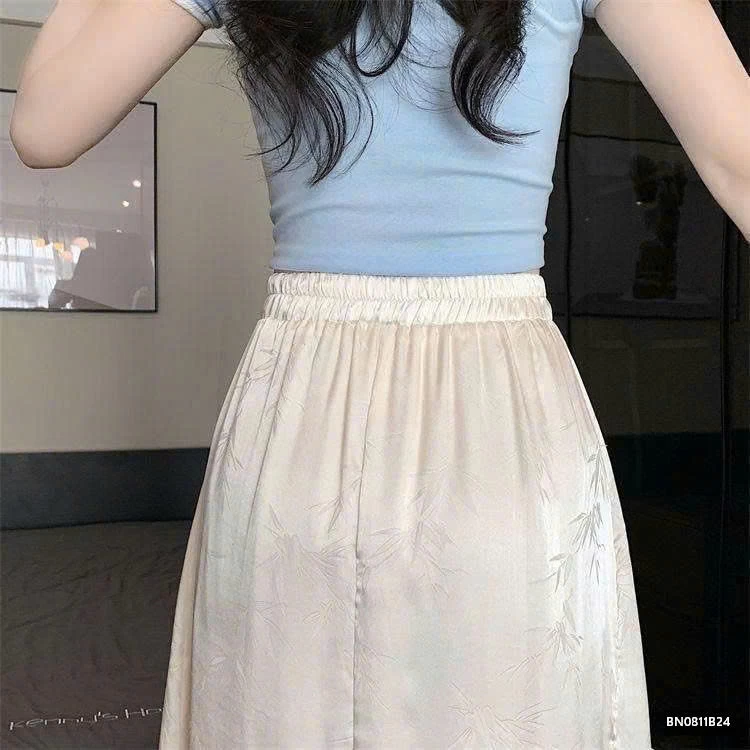 CHÂN VÁY DÁNG DÀI PHONG CÁCH TRUNG HOA