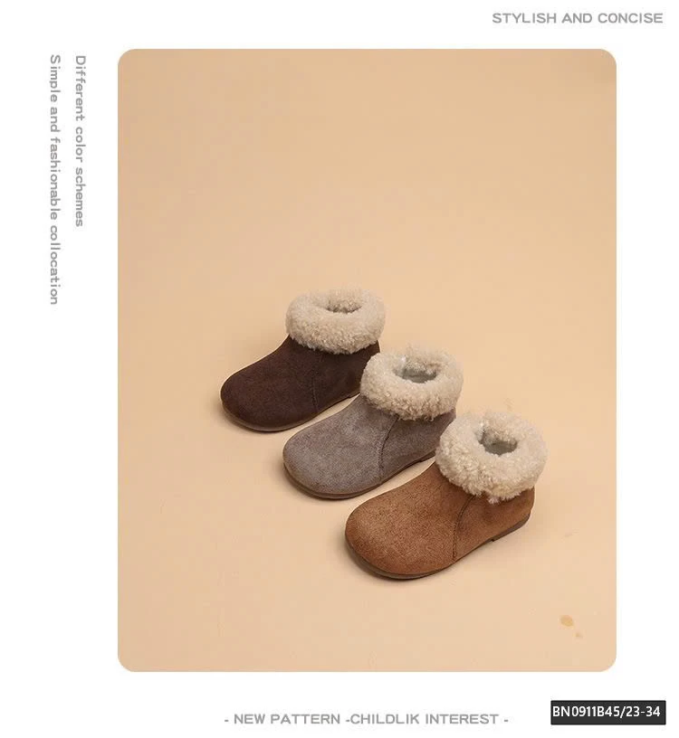 GIÀY DA LỘN CỔ LÔNG