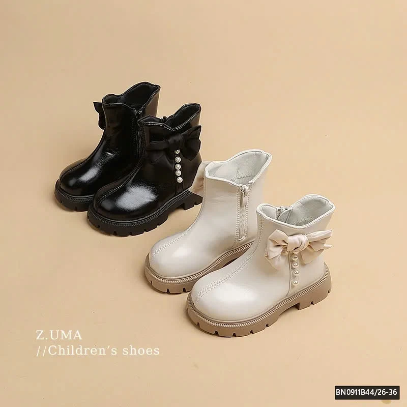 BOOT CỔ LỠ GẮN NƠ ĐÍNH NGỌC