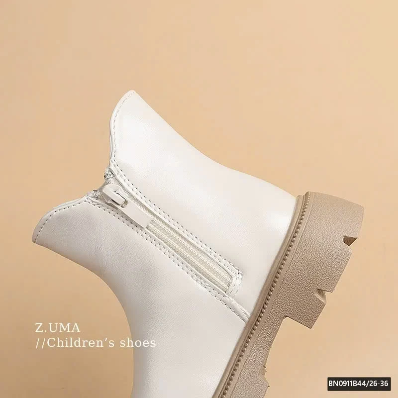 BOOT CỔ LỠ GẮN NƠ ĐÍNH NGỌC