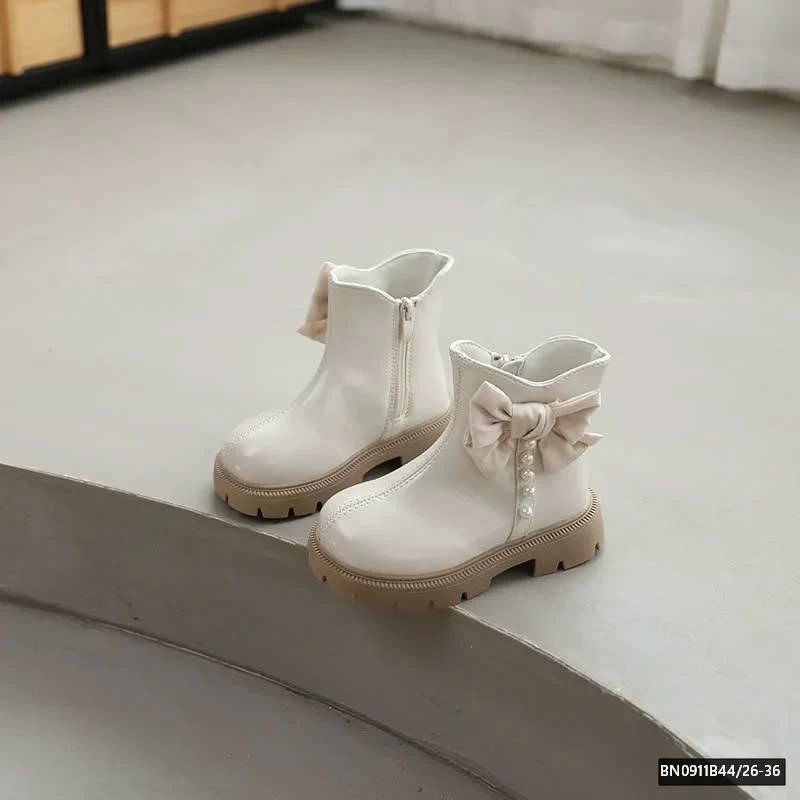 BOOT CỔ LỠ GẮN NƠ ĐÍNH NGỌC