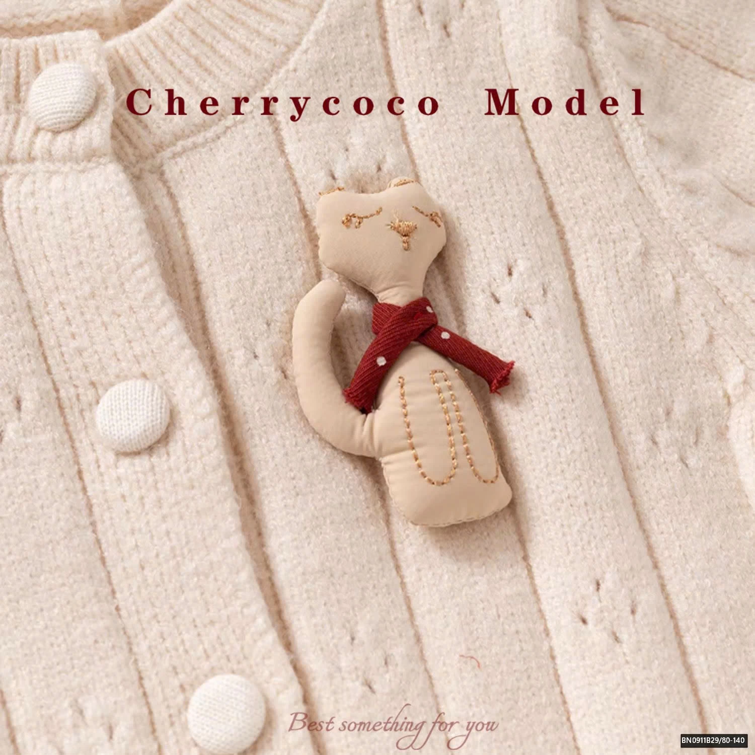 SET ÁO LEN GÂU MIX VÁY NHUNG SÁT NÁCH CHERRYCOCO