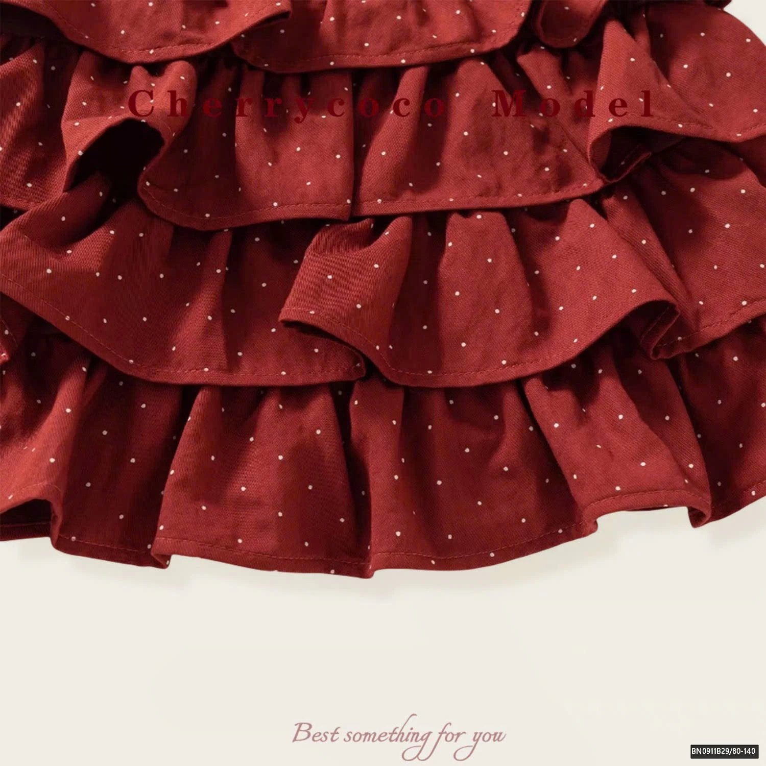 SET ÁO LEN GÂU MIX VÁY NHUNG SÁT NÁCH CHERRYCOCO