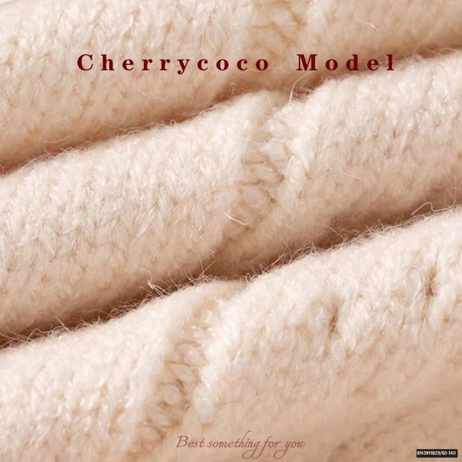 SET ÁO LEN GÂU MIX VÁY NHUNG SÁT NÁCH CHERRYCOCO